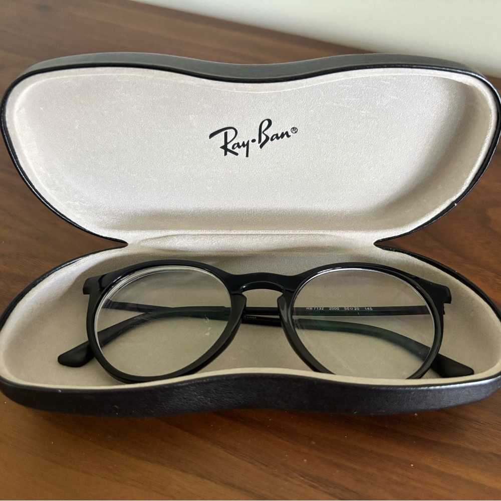 Ray-Ban Classic Black Eyeglasses with Case